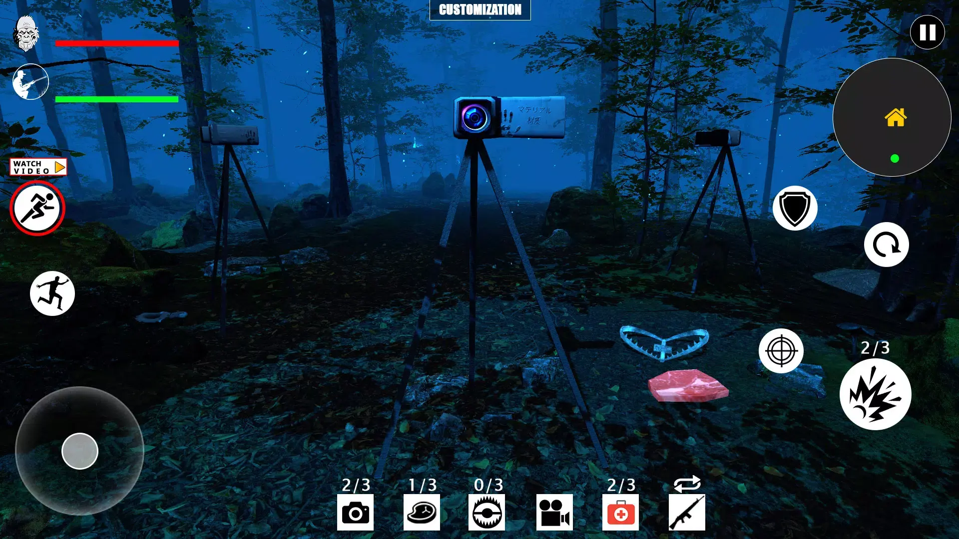 大脚怪狩猎森林怪物截图4