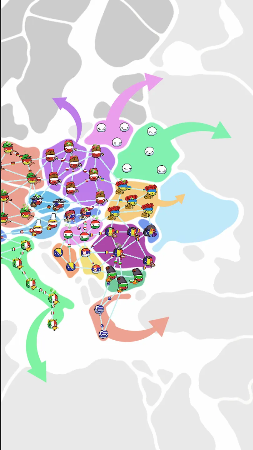 国家球世界连接免广告版游戏截图