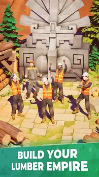 放置伐木场木材帝国游戏Lumber GO截图3