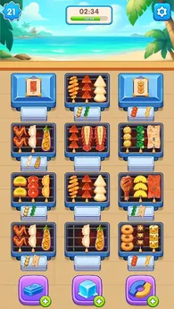 տϷSkewerFeverSortingPuzzleͼ