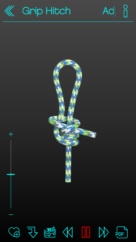 3d绳结教程Knoten 360 Pro截图