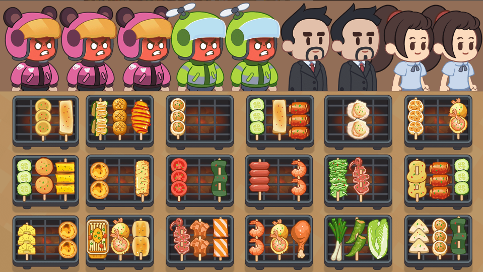 烤串大消除最新版本(串烧时光) 烤串大消除最新版本(串烧时光)
