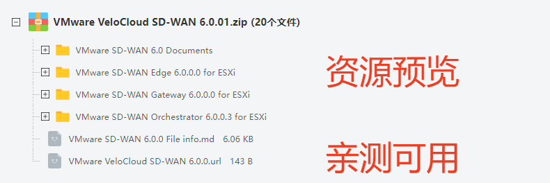 VMware VeloCloud SD-WAN