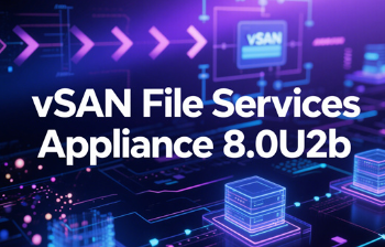 vSAN File Services Appliance 8.0U2b8.0U2b İ