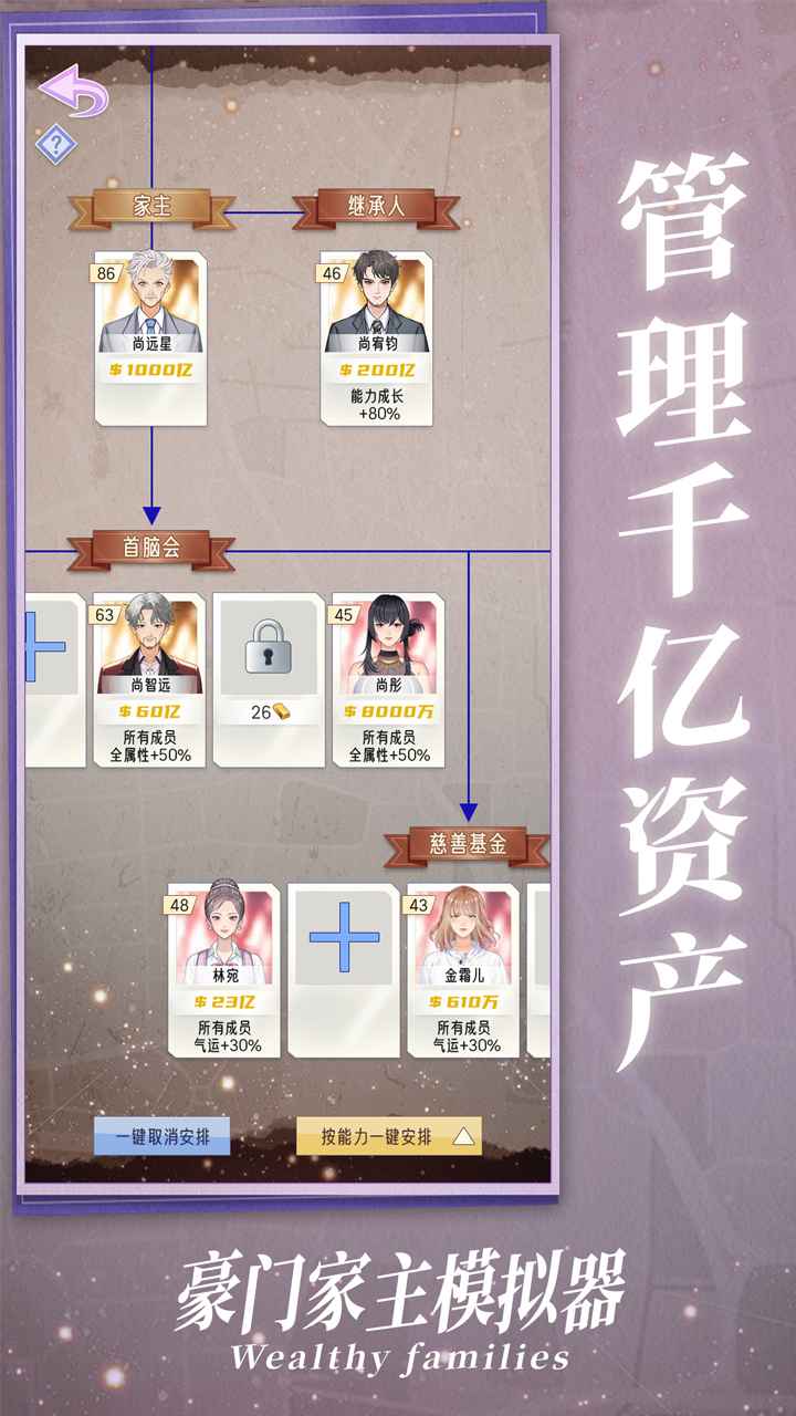 豪门家主模拟器游戏截图0