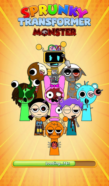 Sprunki怪物变身游戏截图0