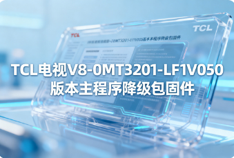 TCL电视V8-0MT3201-LF1V050版本主程序降级包固件