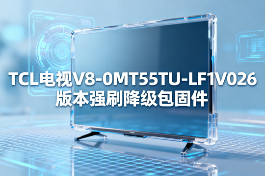 TCL电视V8-0M-T55TU-LF1V026版本强刷降级包固件截图0