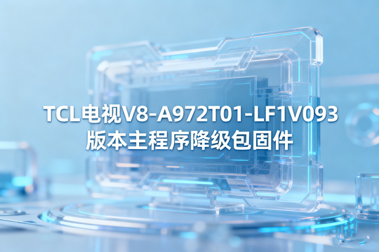 TCL电视V8-A972T01-LF1V093版本主程序降级包固件截图0