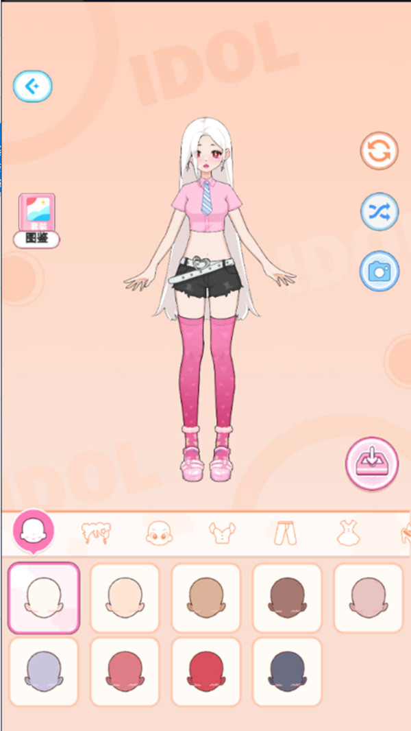 爱豆新衣裳换装小游戏截图2