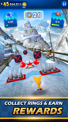 索尼克冲刺手游无限环版截图3