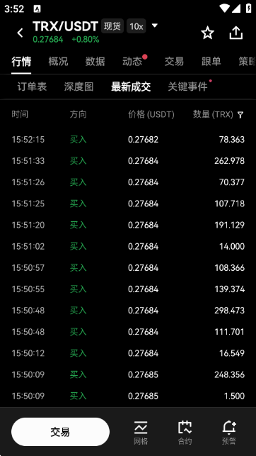 波场TRX交易平台APP截图