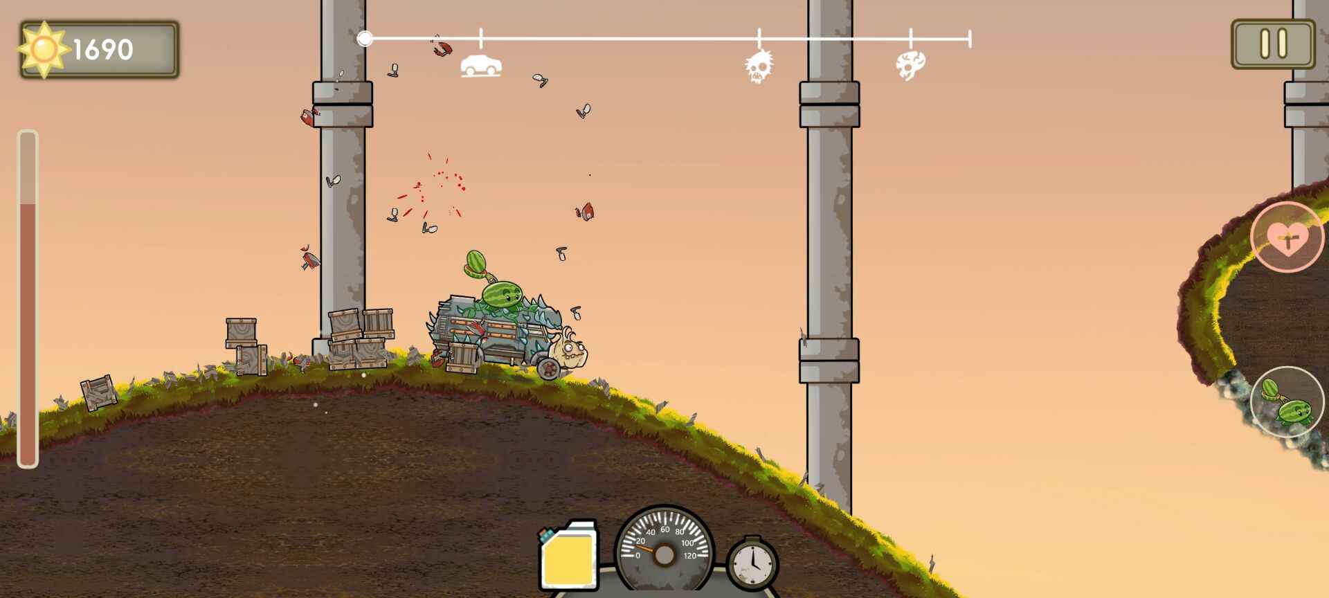 植物飞车无限阳光版截图2