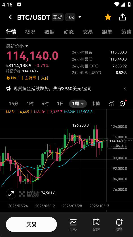 OKB交易app安卓版截图