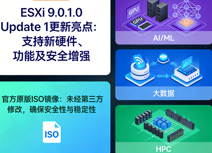 ESXi 9.0.1.0官方镜像如何下载 ESXi 9.0.1.0官方原版镜像安装教程 ESXi 9.0.1.0官方镜像如何下载 ESXi 9.0.1.0官方原版镜像安装教程