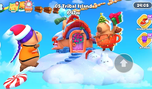 ����ģ�����ܿ���Ϸ(Only Capybara Parkour Up)