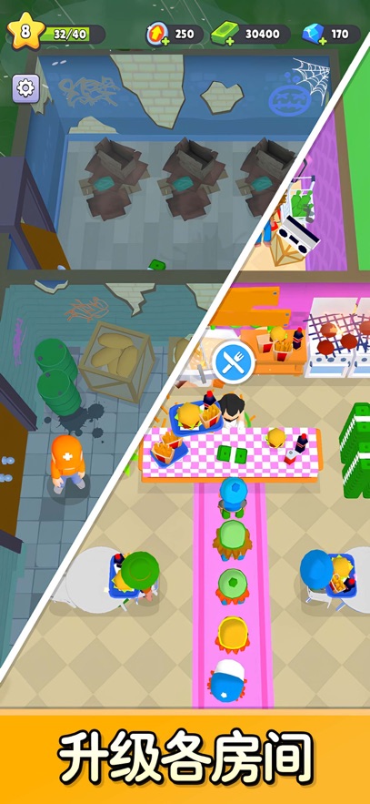 旅社大改造乞丐人生经营模拟器(Flop House)截图4