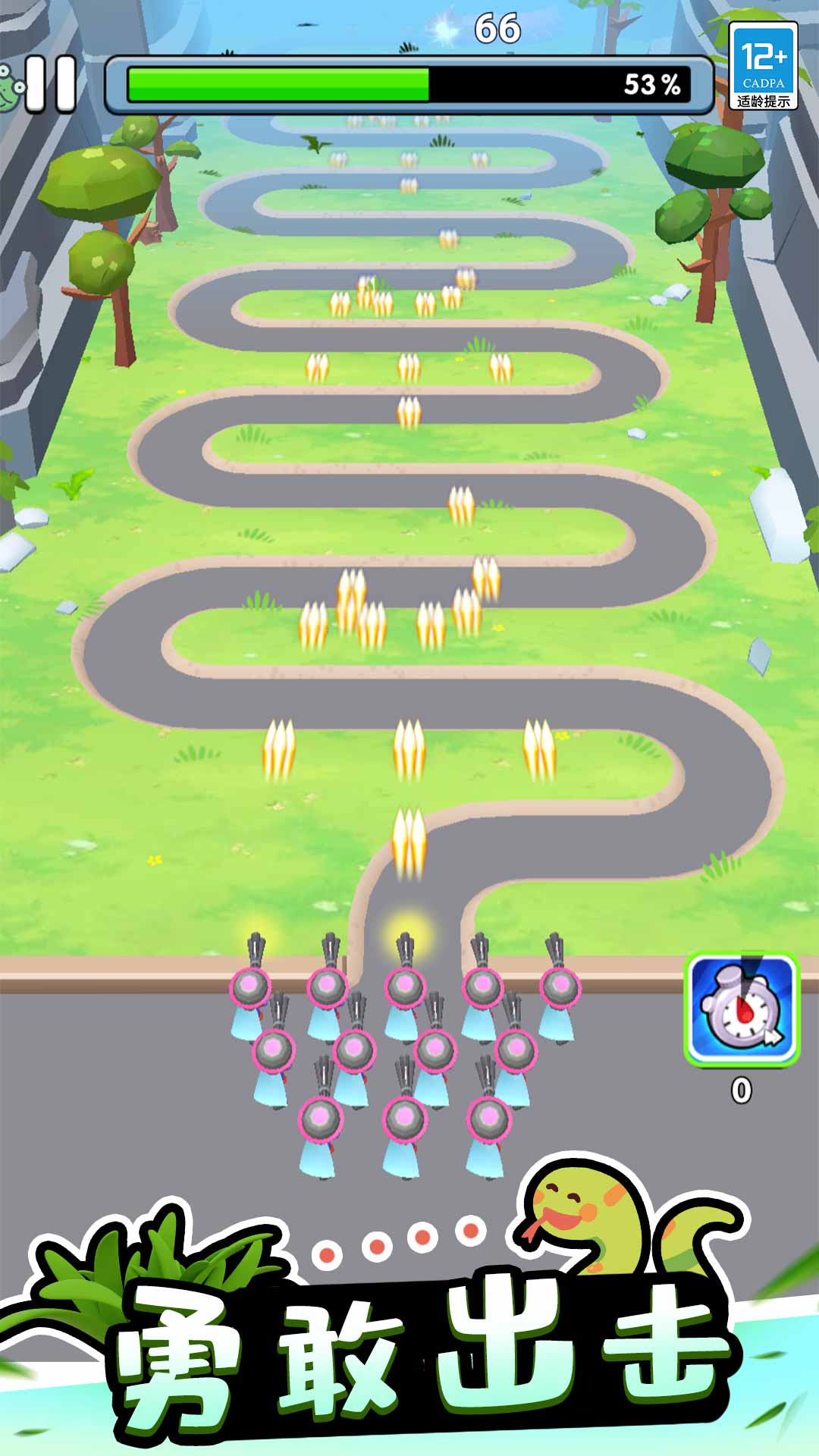 射爆蛇蛇游戏截图