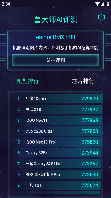 AImark-鲁大师AI评测软件截图