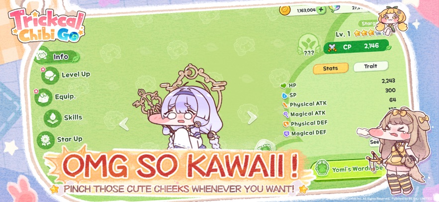 嘟嘟脸恶作剧国际服(Trickcal:Chibi Go)截图