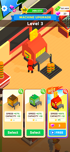 汉堡大师无限货币版截图