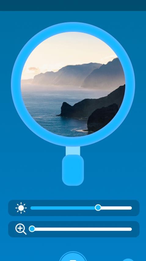 ���ϷŴ󾵽�ͼ