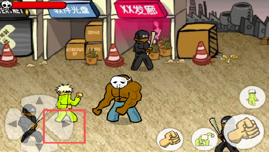 ���Ϳ���ֻ���(Crazy Flasher)��ͼ