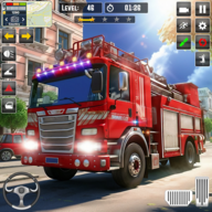 ��������Ԯģ��3D��Ϸ(Fire Truck Rescue Sim 3D Games)0.8.0 ���°�