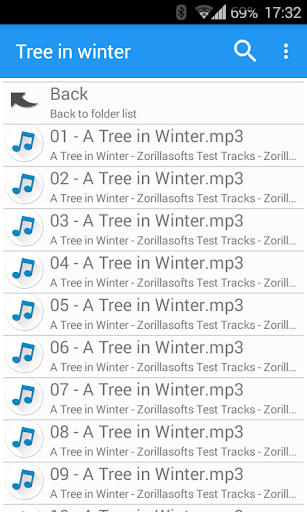 ļAI(y)氲׿(Music Folder Player)؈D