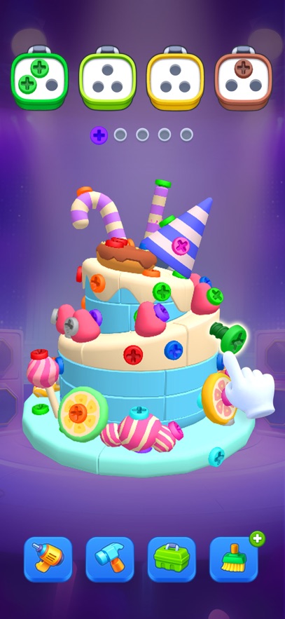 Qݽz(Screw Sort Puzzle)؈D