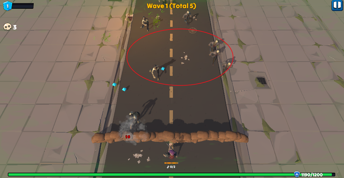 ýʬ͹Ҵ߃modˆ(Idle Zombie Wave)