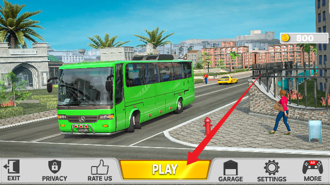 越野巴士驾驶模拟器(Offroad Bus Driving: Bus Games)截图