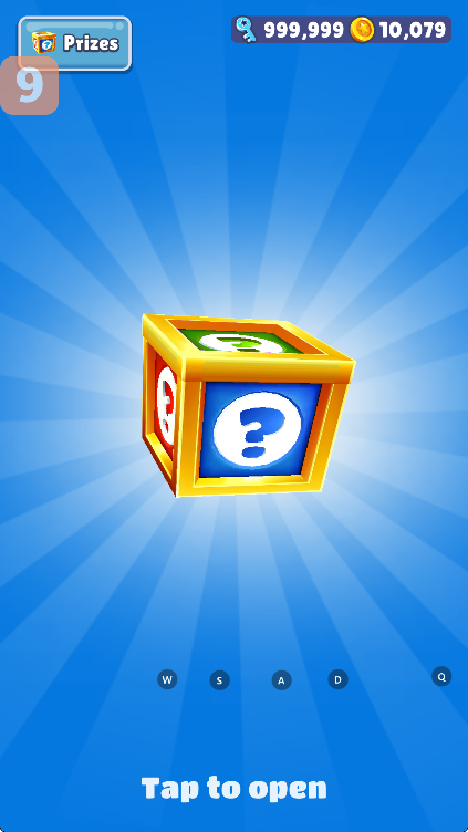 地铁跑酷变速版内置菜单可调速度(Subway Surf)截图