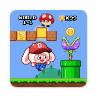 超级兔子世界冒险(Super Bunny World Adventure)1.0.15 安卓最新版