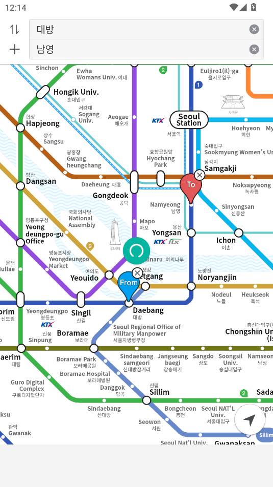 KakaoMetro apk؈D