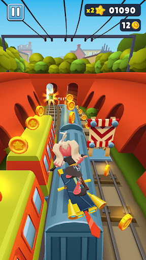Fܿ׃ٰòˆο{ٶ(Subway Surf)؈D