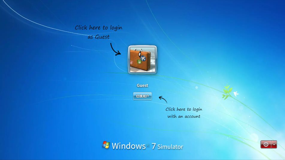 win7ģM֙CWin7 Simuİ؈D