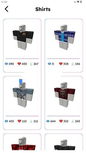 Skins for Roblox Clothesskins for roblox_(l)˼Ƥw݋؈D