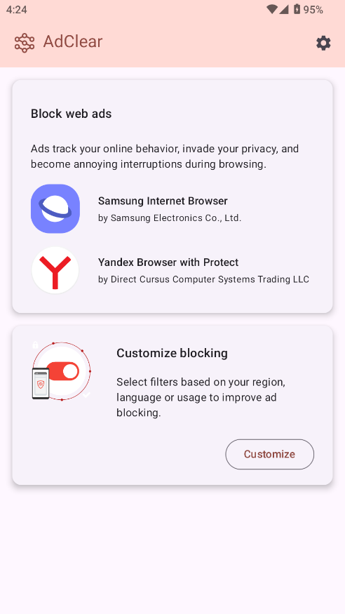 AdClear Content Blocker