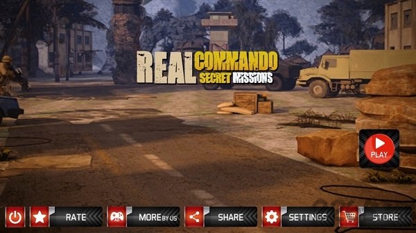 真实突击(FPS Commando Gun Game Offline)手机版截图