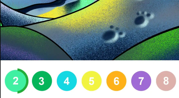 ��Ϳ������ɫ������ʾ��