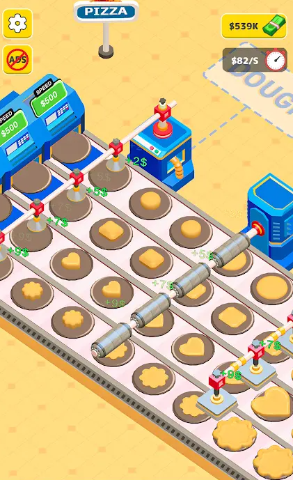 闲置披萨生产大亨无限金币版 闲置披萨生产大亨无限金币版