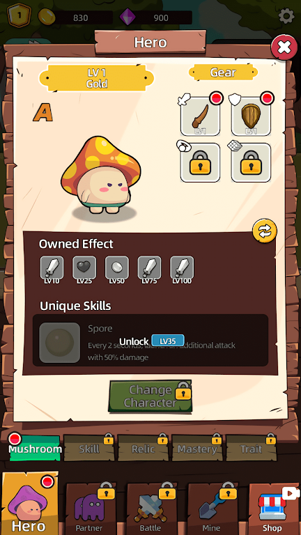 Ģ������ʷʫð��(Mushroom Go)