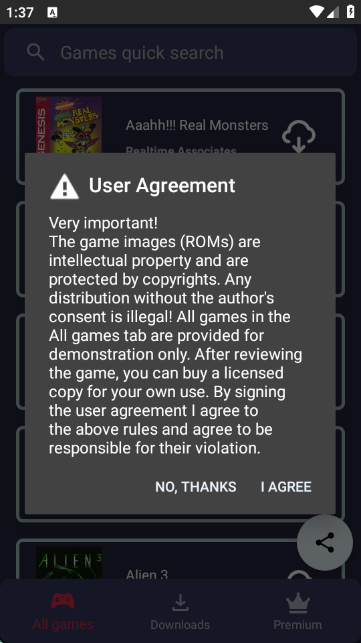 ������Ϸģ�����ֻ���(MD2&GEN Emulator)
