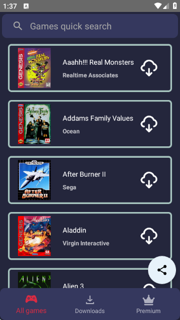 ������Ϸģ�����ֻ���(MD2&GEN Emulator)