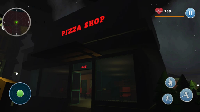 �ֲ���������(Haunted Pizza Delivery)��ͼ