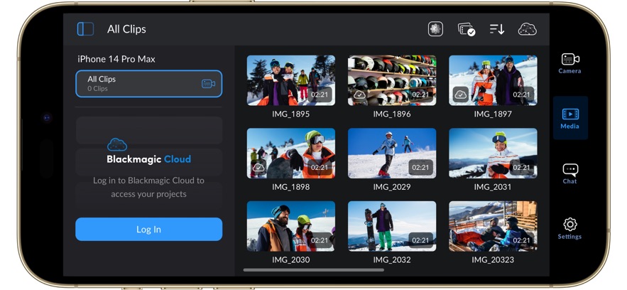 Blackmagic Camera苹果IOS版截图3