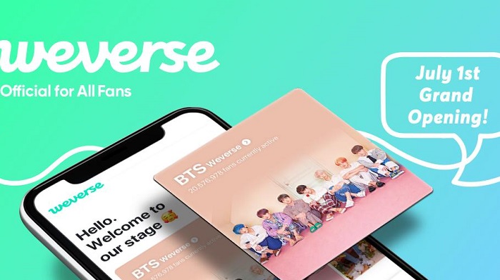 weverse�ٷ�����app�汾�ϼ�