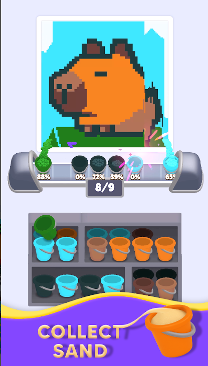 沙画冲刺游戏(Sand Dash)截图