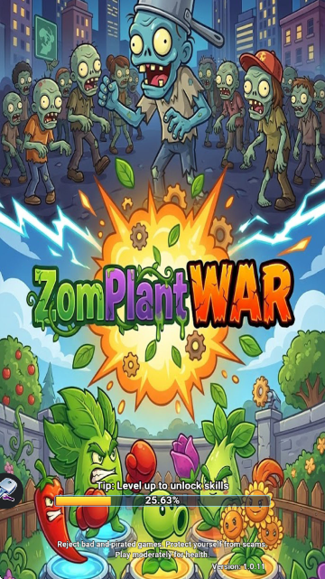 植物大战僵尸放置(ZomPlant War)截图